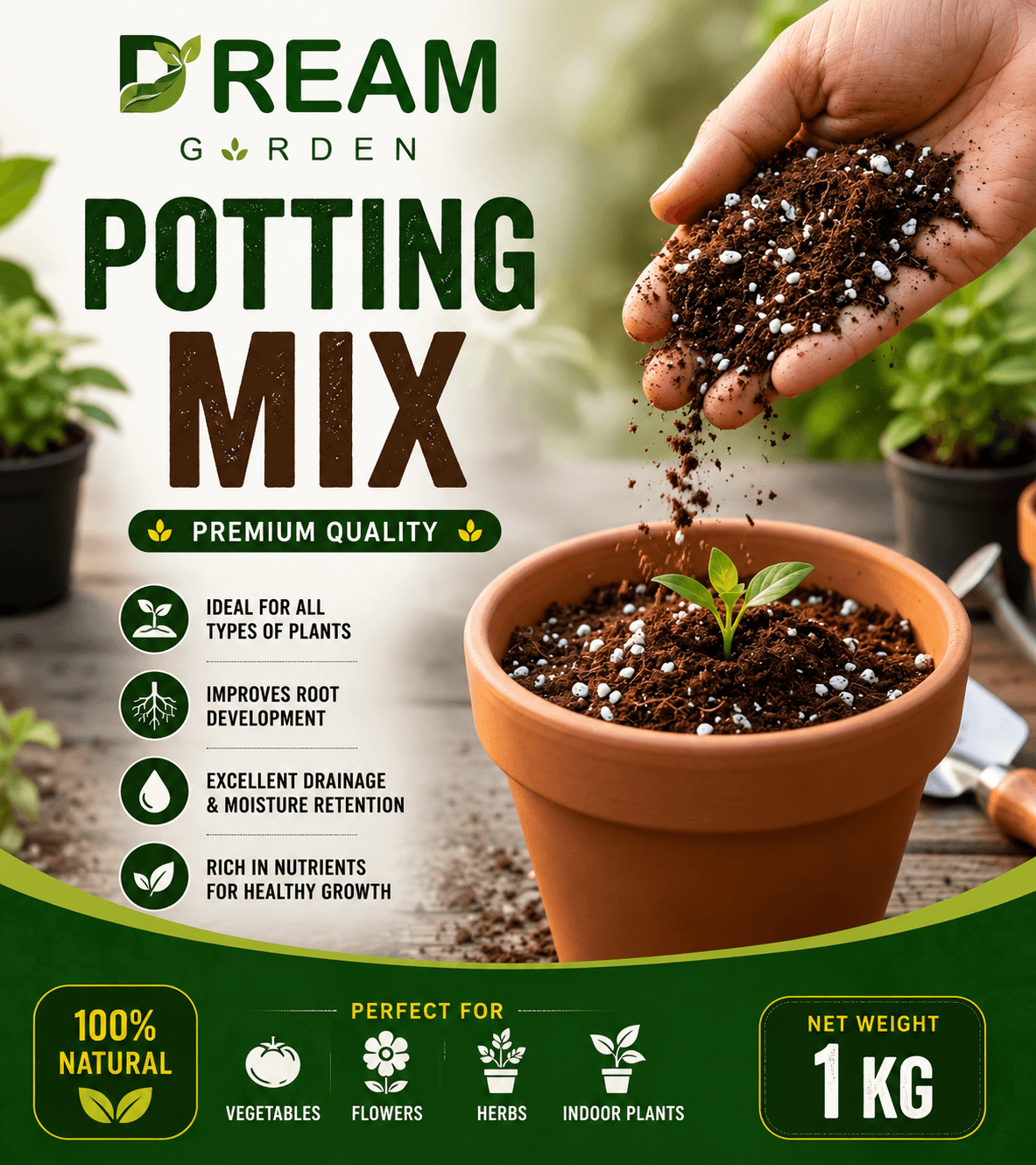 Dream Garden Growth Potting Mix